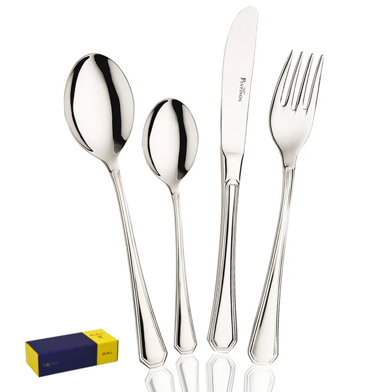 America Servizio Posate In Acciaio Inox - Set 24 Pz