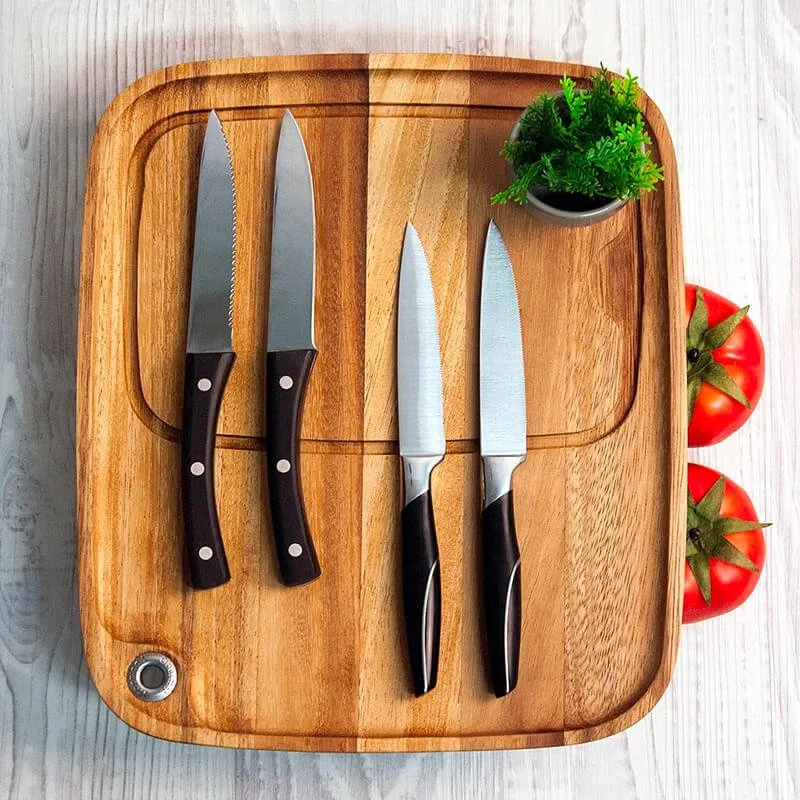 Angus Coltello Bistecca In Acciaio Inox - Set 4 Pz