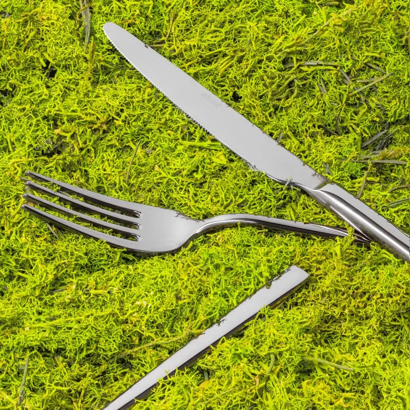 Infinito Coltello Tavola In Acciaio Inox - Set 12 Pz