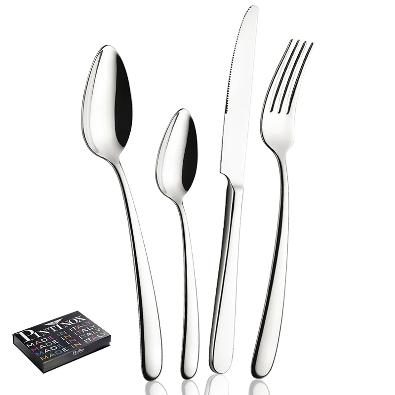 Savoy Servizio Posate In Acciaio Inox - Set 49 Pz
