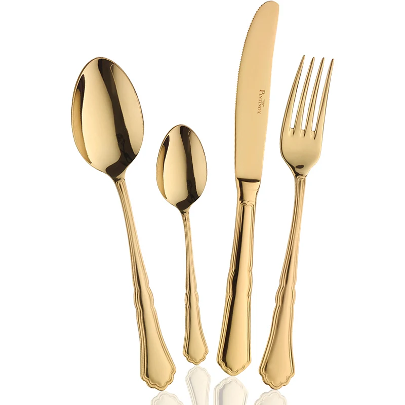 Settecento Servizio Posate In Acciaio Inox - Set 24 Pz