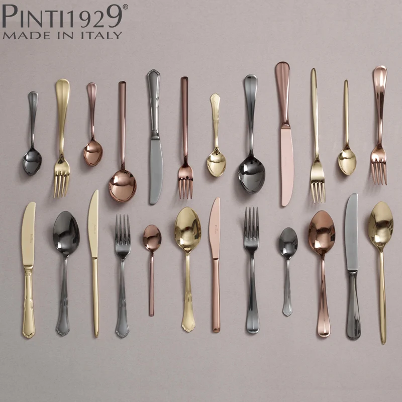 Settecento Servizio Posate In Acciaio Inox - Set 24 Pz