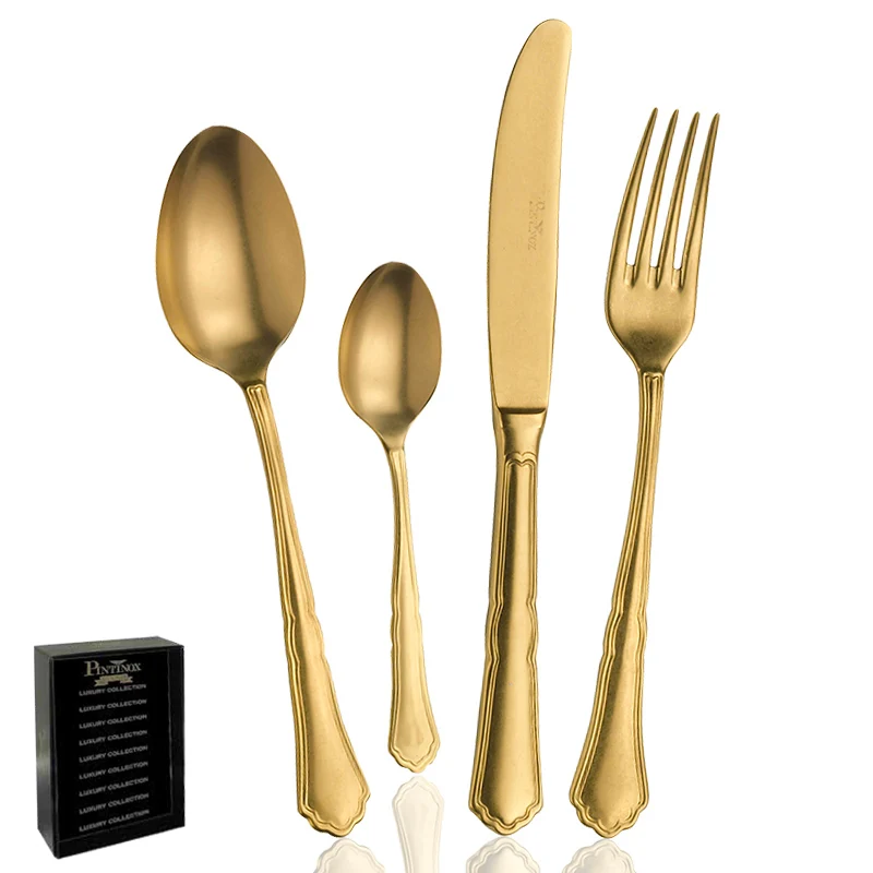 Settecento Servizio Posate In Acciaio Inox - Set 24 Pz