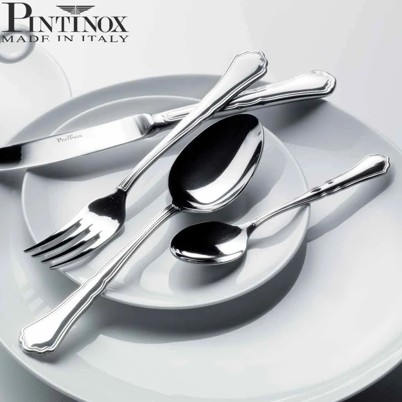 Settecento Servizio Posate In Acciaio Inox - Set 24 Pz