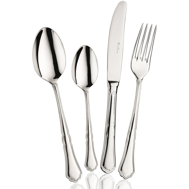 Settecento Servizio Posate In Acciaio Inox - Set 24 Pz