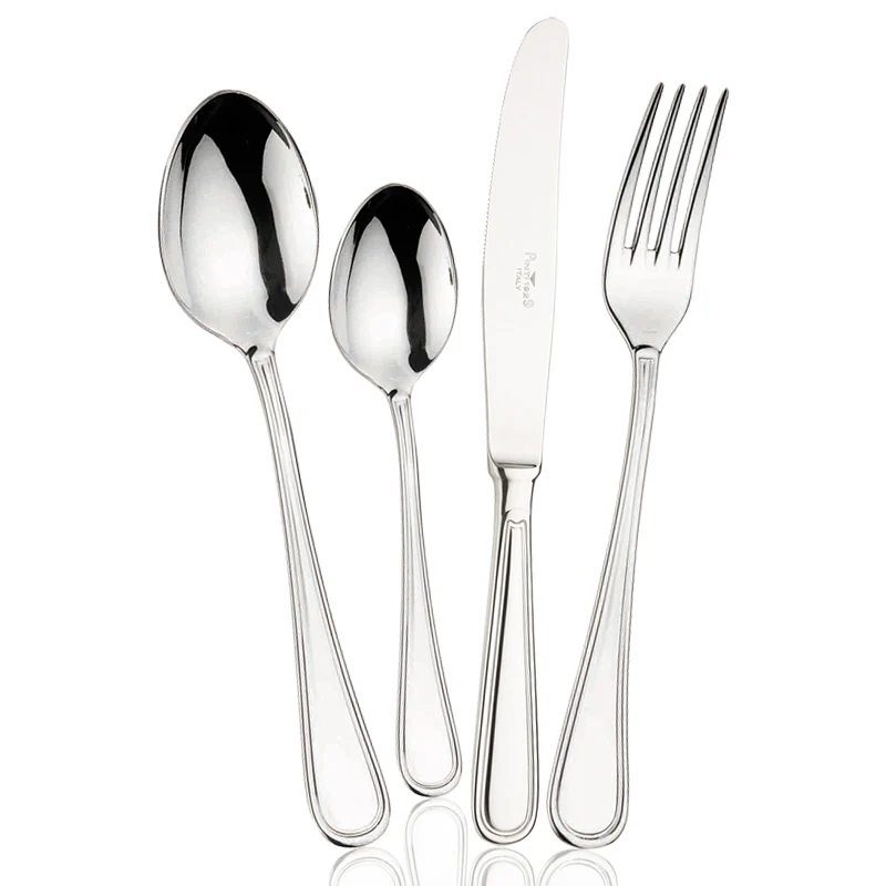 Byron Servizio Posate In Acciaio Inox - Set 24 Pz