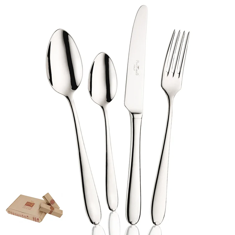 Palladium Servizio Posate In Acciaio Inox - Set 75 Pz