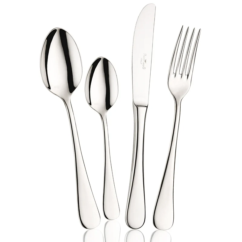 Pitagora Servizio Posate In Acciaio Inox - Set 24 Pz