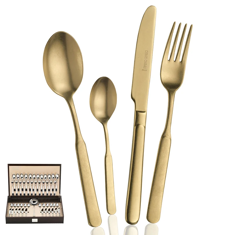 Casali Servizio Posate In Acciaio Inox - Set 49 Pz