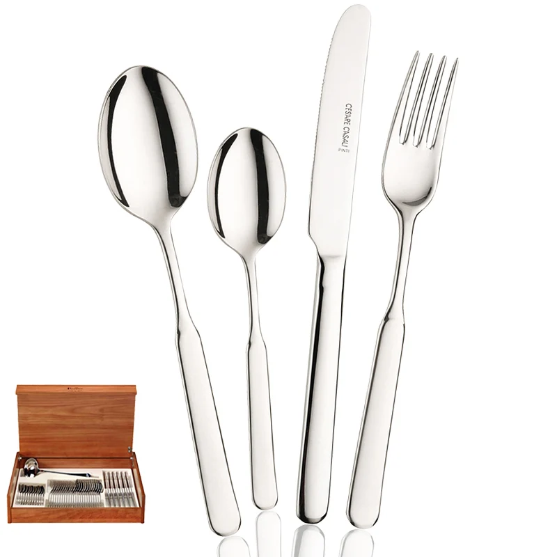 Casali Servizio Posate In Acciaio Inox - Set 49 Pz