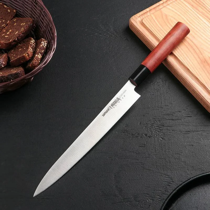 Okinawa Coltello Yanagiba In Acciaio Inox