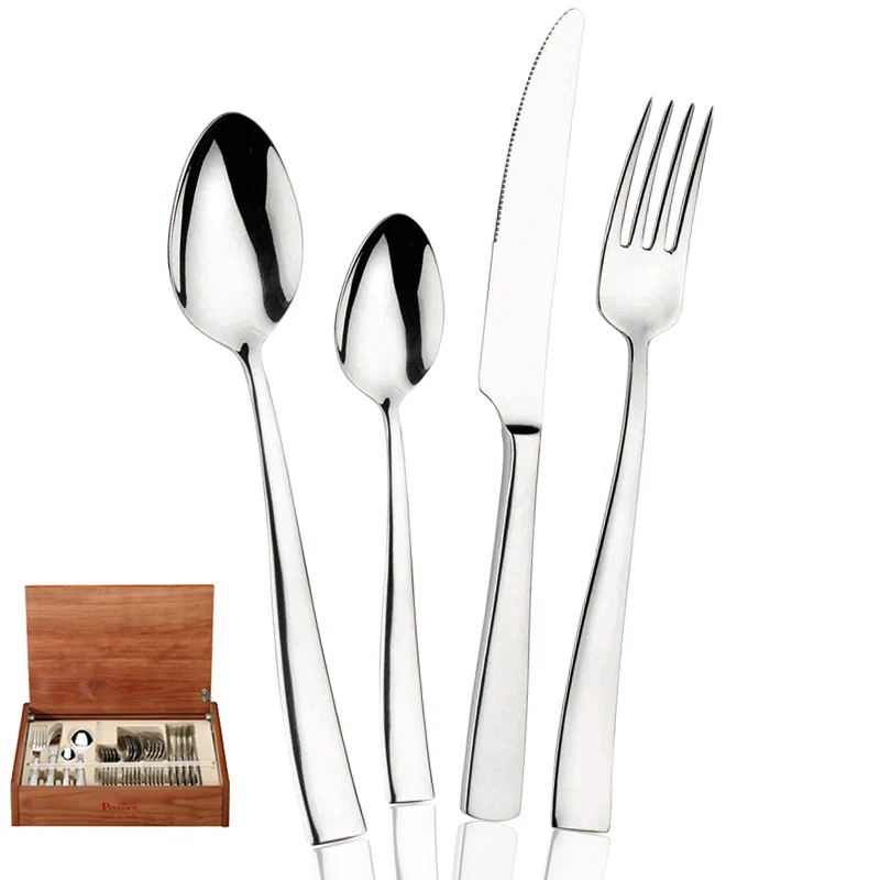 Palace Servizio Posate In Acciaio Inox - Set 24 Pz