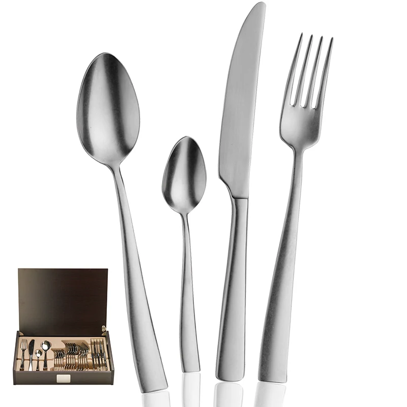 Palace Servizio Posate In Acciaio Inox - Set 24 Pz