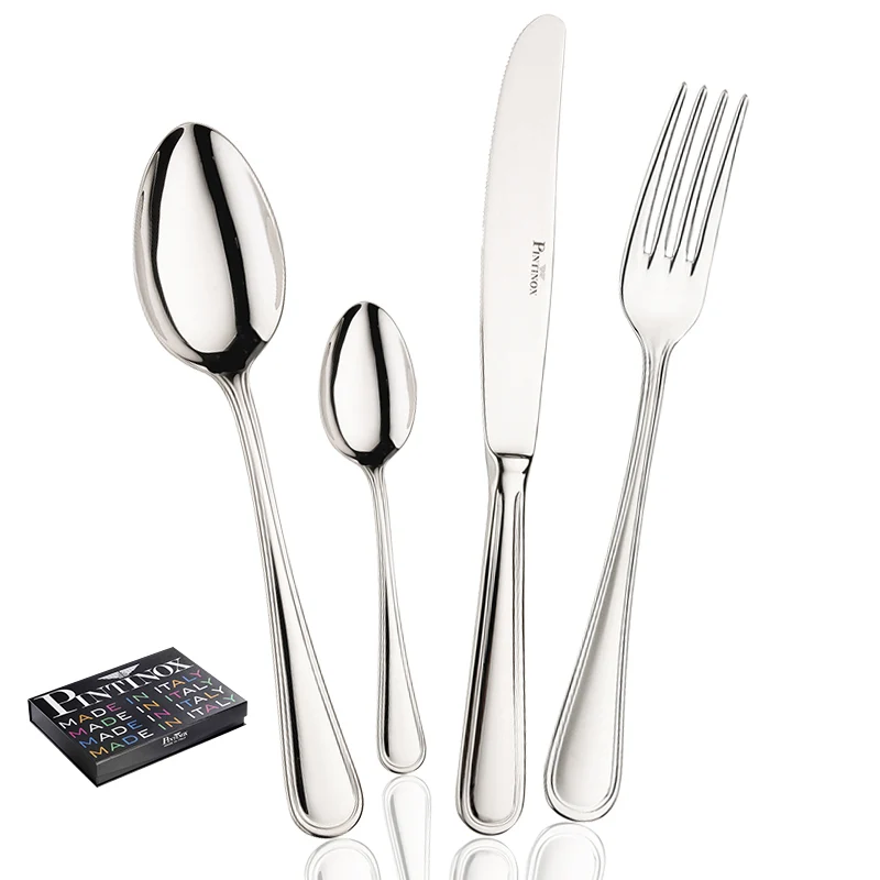 Sirio Servizio Posate In Acciaio Inox - Set 24 Pz