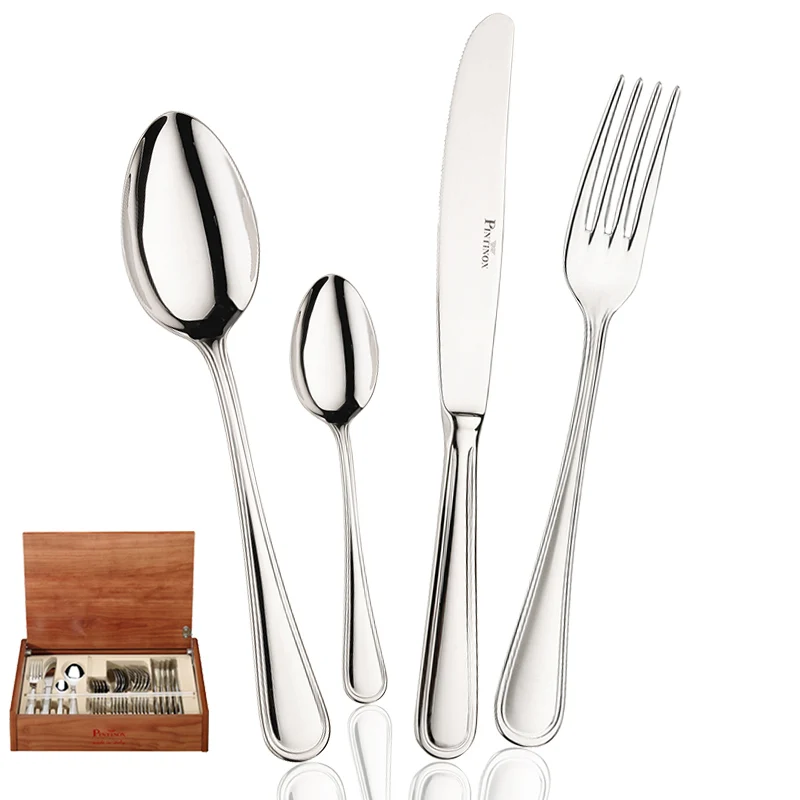 Sirio Servizio Posate In Acciaio Inox - Set 24 Pz