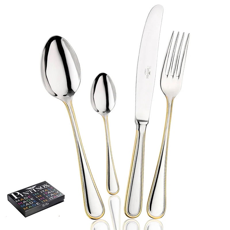 Sirio Servizio Posate In Acciaio Inox - Set 24 Pz