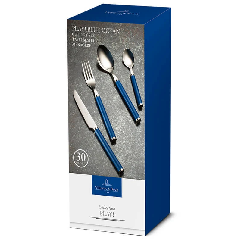 Play Servizio Posate In Acciaio Inox - Set 30 Pz