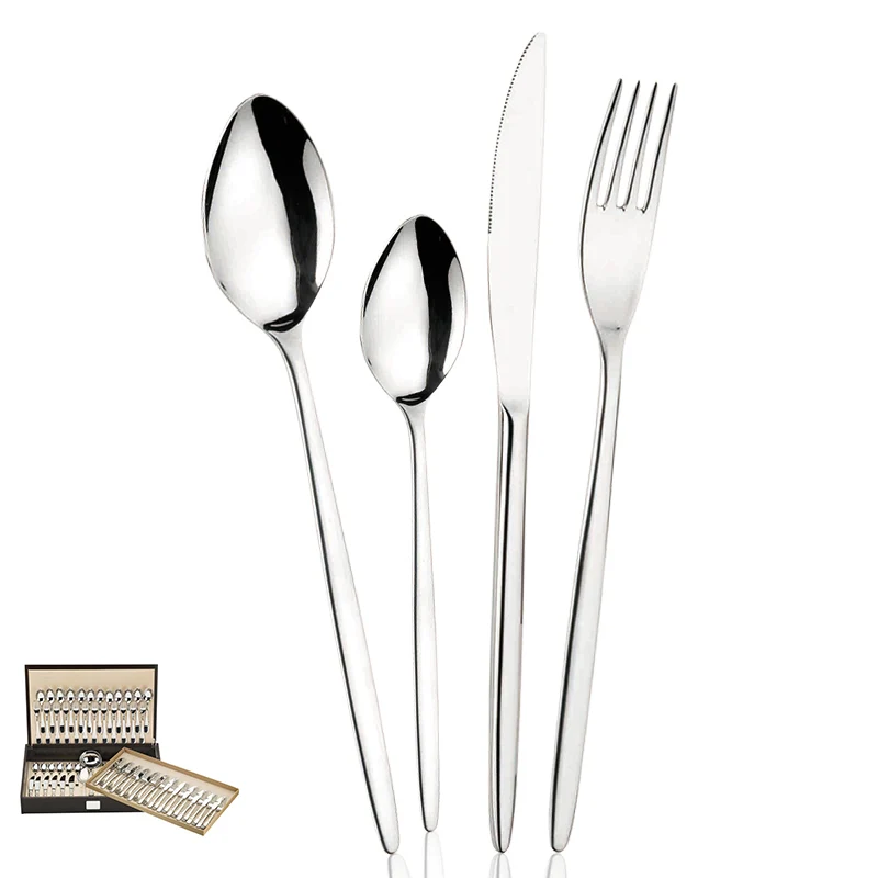 Olivia Servizio Posate In Acciaio Inox - Set 75 Pz