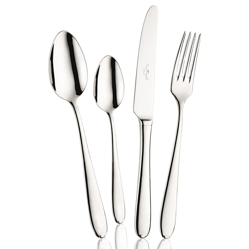 Palladium Servizio Posate In Acciaio Inox - Set 24 Pz