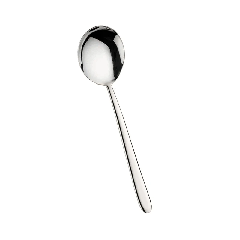 Palladium Cucchiaio Brodo In Acciaio Inox - Set 12 Pz