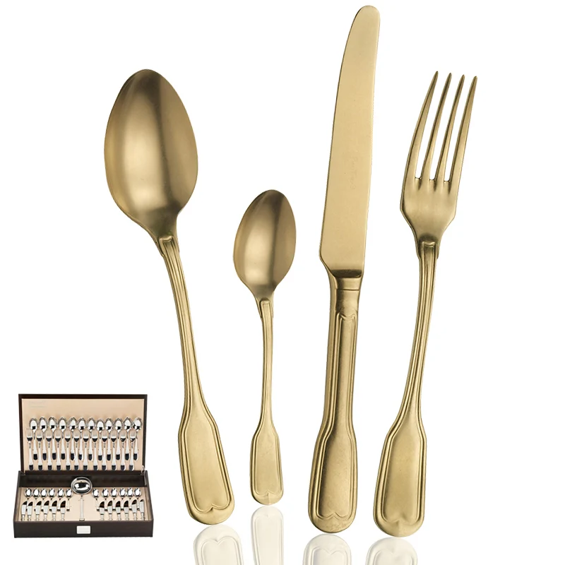 Vittoriale Servizio Posate In Acciaio Inox - Set 49 Pz