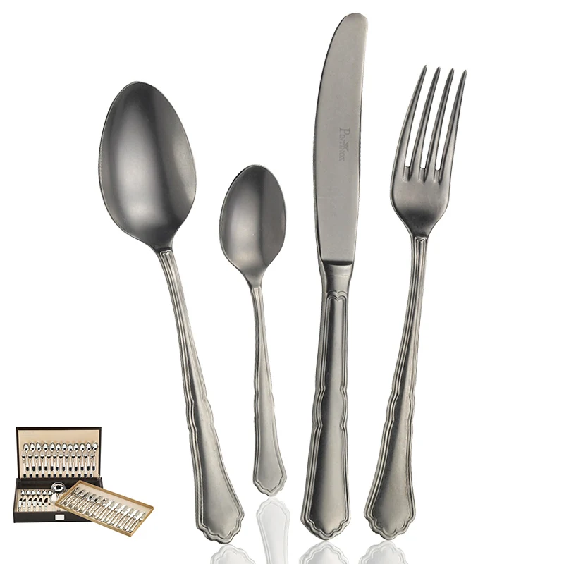 Settecento Servizio Posate In Acciaio Inox - Set 75 Pz