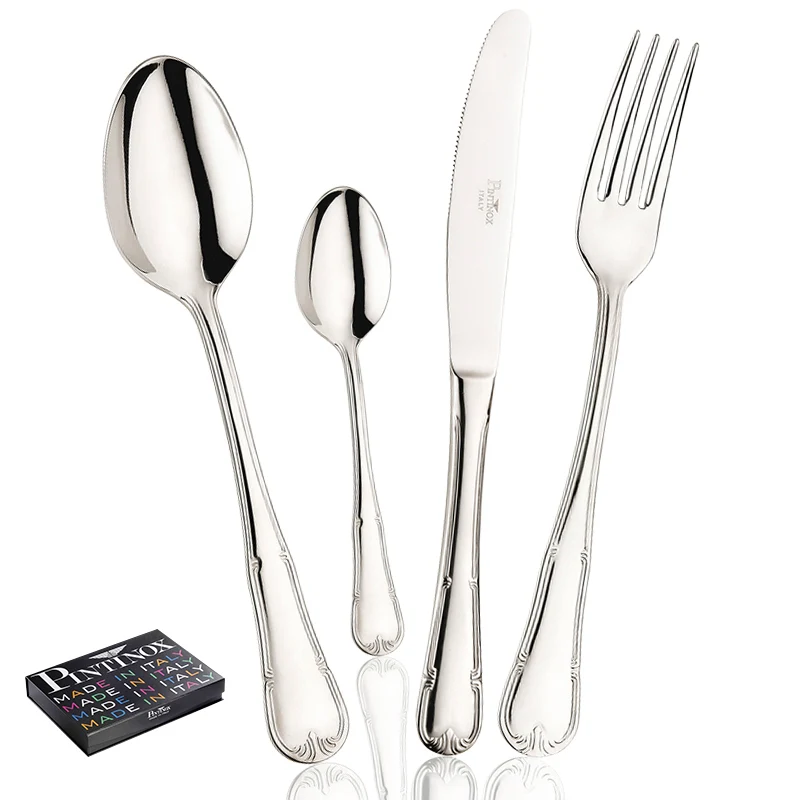 Expo Servizio Posate In Acciaio Inox - Set 24 Pz
