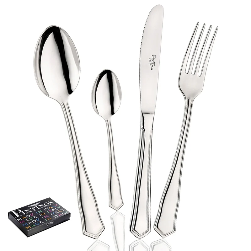 Sabrina Servizio Posate In Acciaio Inox - Set 24 Pz