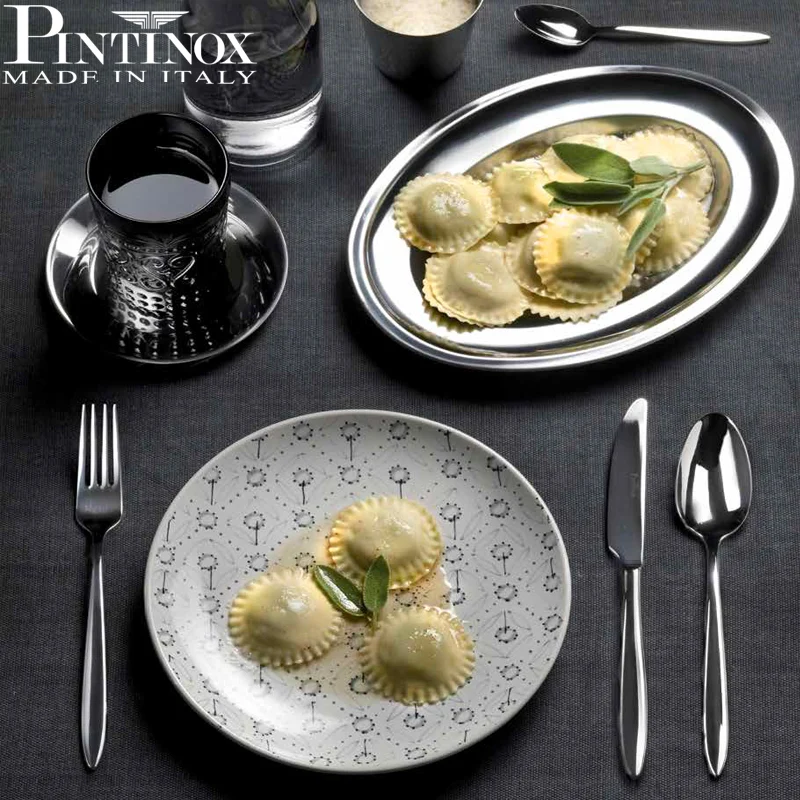 Romanino Servizio Posate In Acciaio Inox - Set 24 Pz