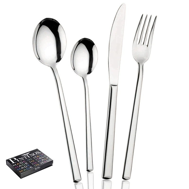 Synthesis Servizio Posate In Acciaio Inox - Set 49 Pz