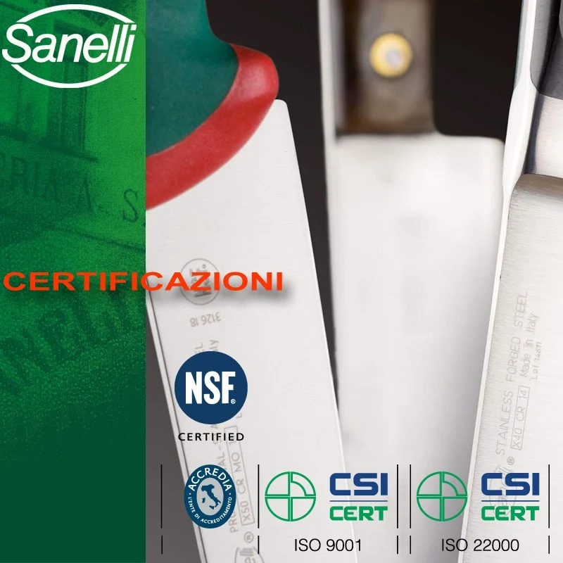 Premana Coltello Cucina In Acciaio inox AISI425 - Polipropilene