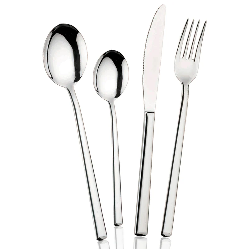 Synthesis Servizio Posate In Acciaio Inox - Set 24 Pz