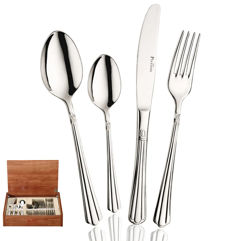 Bernini Servizio Posate In Acciaio Inox - Set 24 Pz
