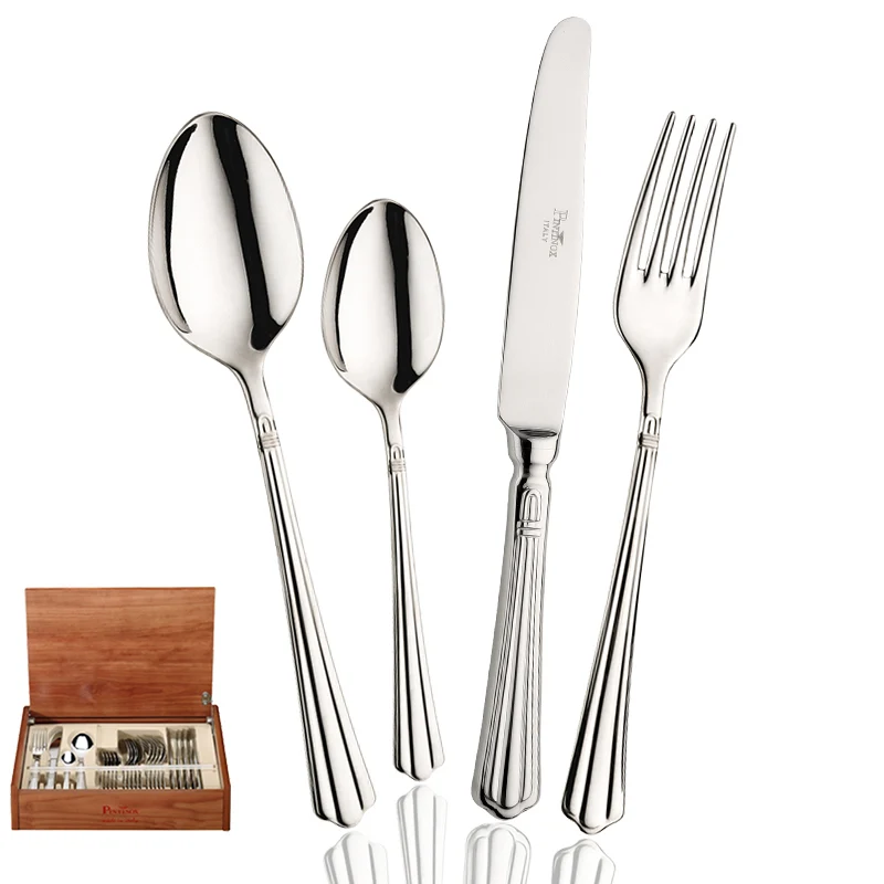 Bernini Servizio Posate In Acciaio Inox - Set 24 Pz