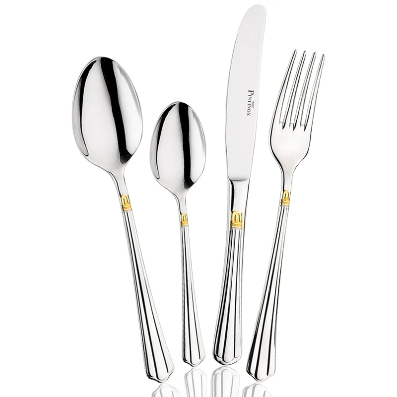 Bernini Servizio Posate In Acciaio Inox - Set 24 Pz