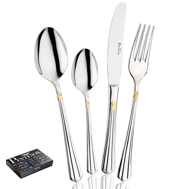 Bernini Servizio Posate In Acciaio Inox - Set 24 Pz