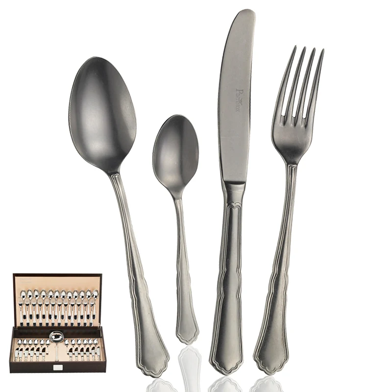 Settecento Servizio Posate In Acciaio Inox - Set 49 Pz