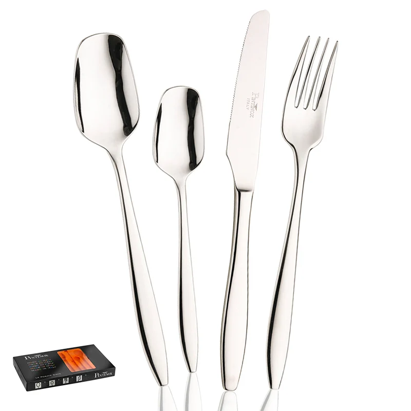Trend Servizio Posate In Acciaio Inox - Set 24 Pz