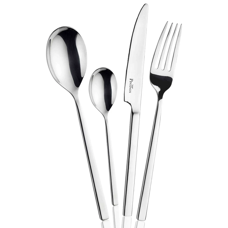 Tie Servizio Posate In Acciaio Inox Forgiato - Set 24 Pz
