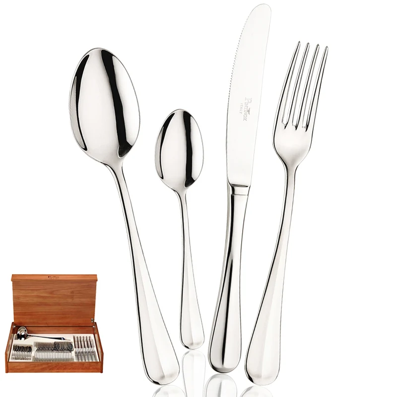 Roma Servizio Posate In Acciaio Inox - Set 49 Pz