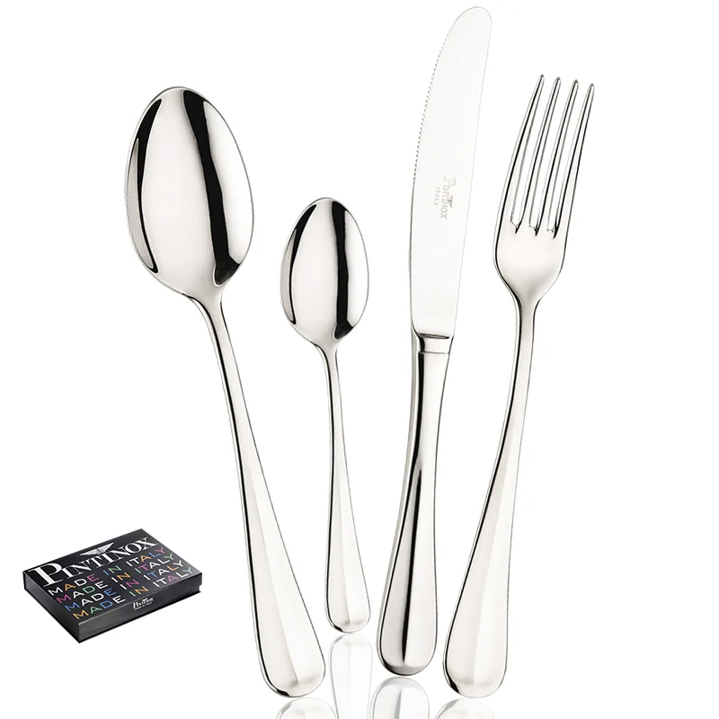 Roma Servizio Posate In Acciaio Inox - Set 49 Pz