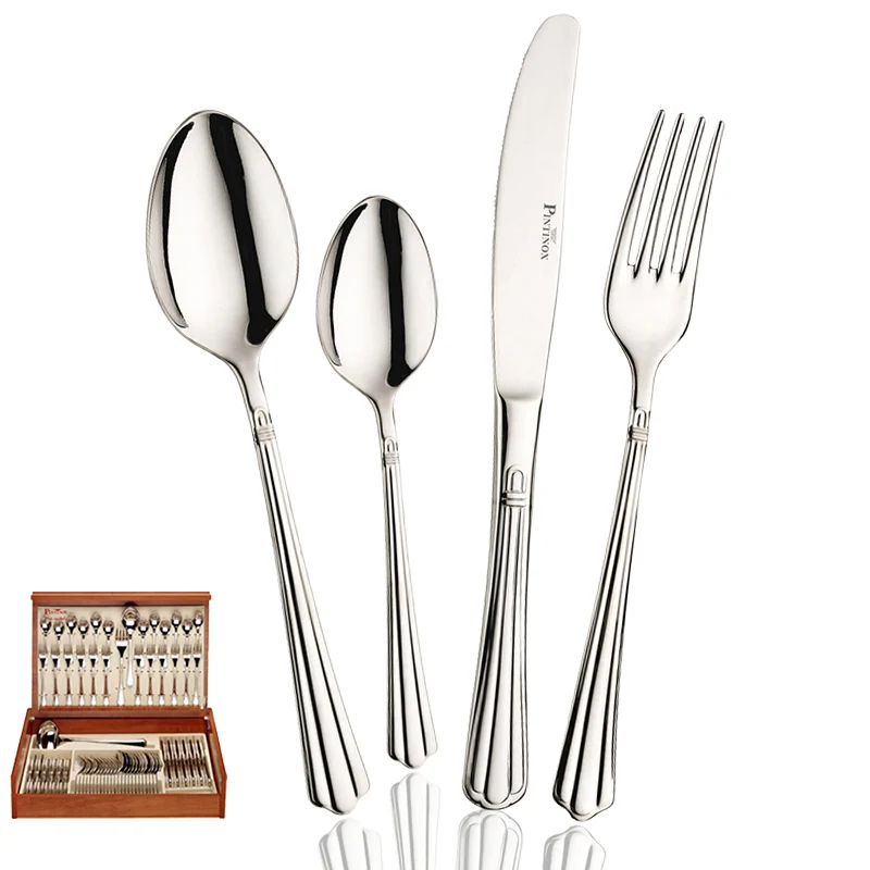 Bernini Servizio Posate In Acciaio Inox - Set 75 Pz