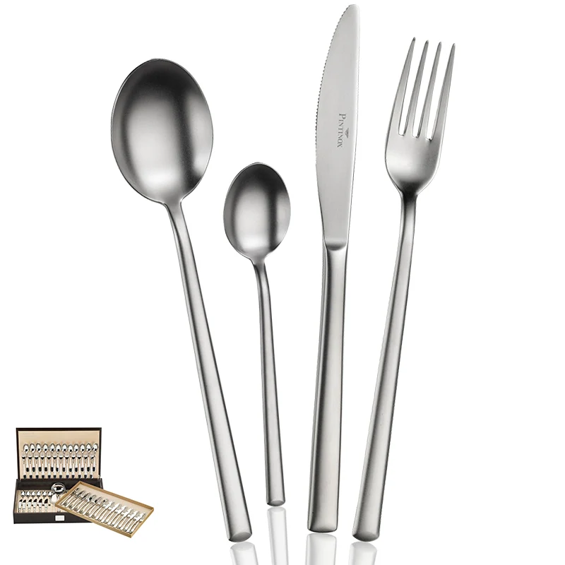 Synthesis Servizio Posate In Acciaio Inox - Set 75 Pz