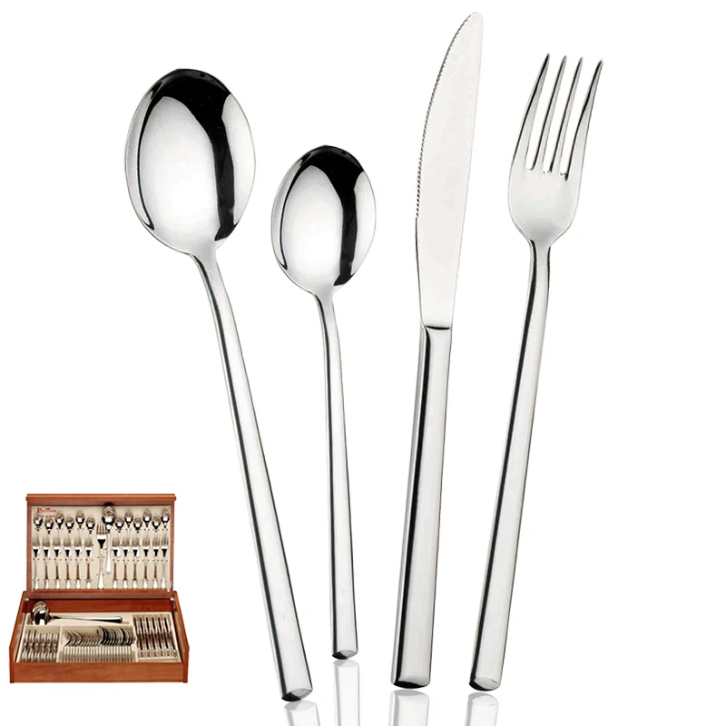 Synthesis Servizio Posate In Acciaio Inox - Set 75 Pz