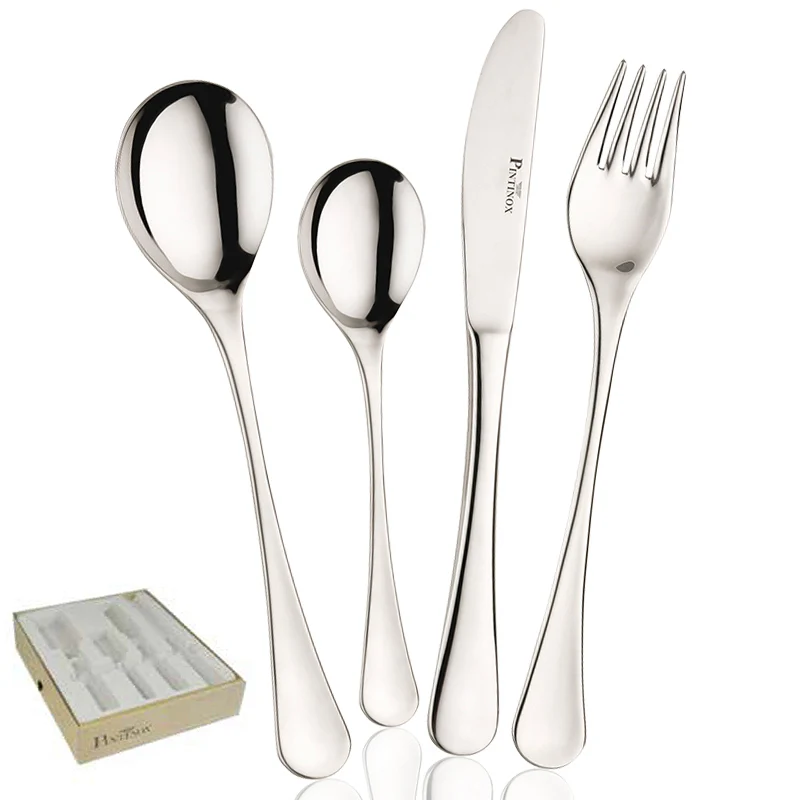 Solaris Servizio Posate In Acciaio Inox - Set 24 Pz