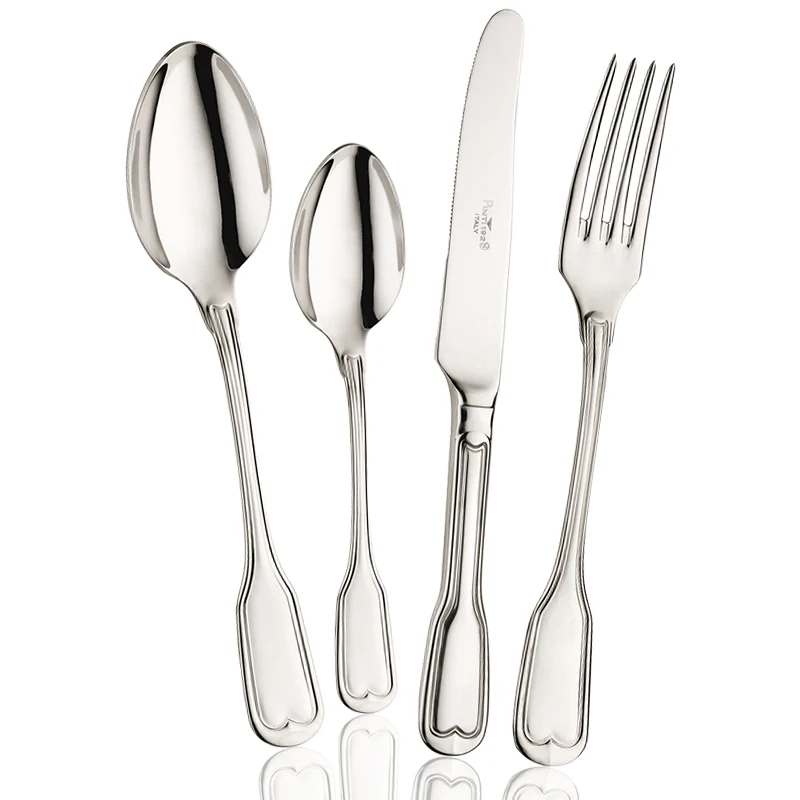 Vittoriale Servizio Posate In Acciaio Inox - Set 24 Pz