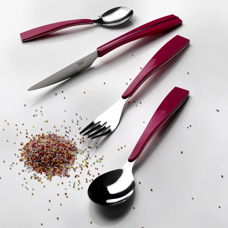 Led Servizio Posate In Acciaio Inox - Set 24 Pz