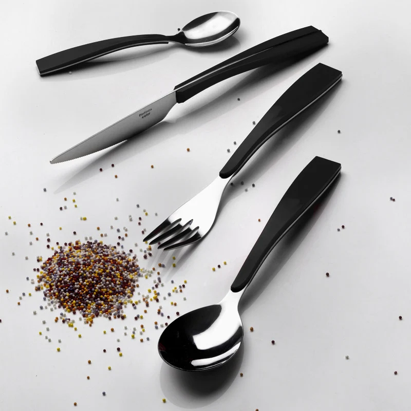 Led Servizio Posate In Acciaio Inox - Set 24 Pz