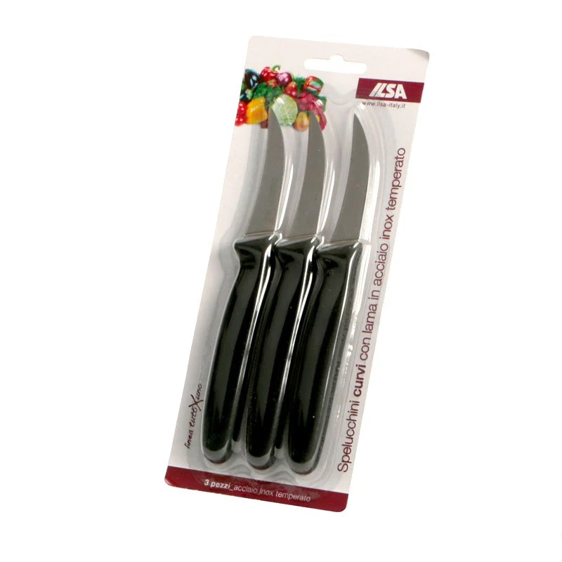 TuttiXUno Coltello Spelucchino In Acciaio Inox - Set 3 Pz