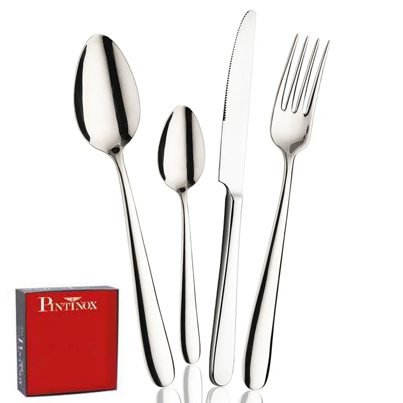 Maitre Servizio Posate In Acciaio Inox - Set 24 Pz